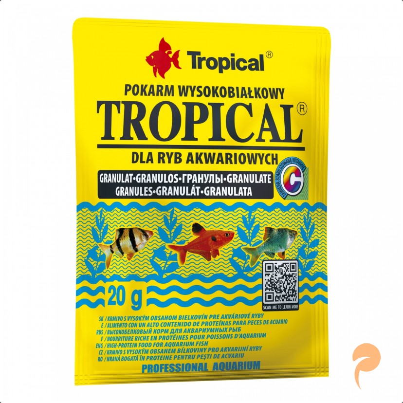 Фото1.Tropical гранули, 20г